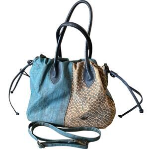 Corklife Artcork Cork Cinch Shoulder Bag